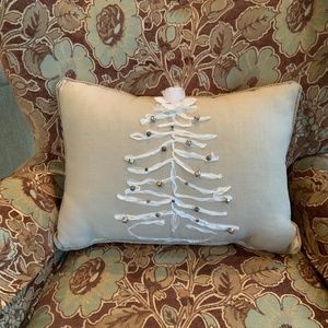 Christmas Tree Pillow Handmade